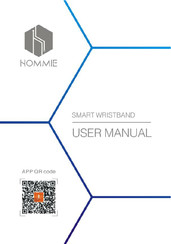 Hommie SMART WRISBAND Manual Del Usuario