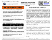 Cequent Performance Products CQT76134 Instrucciones De Instalación