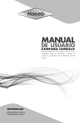 Haceb CAMP SANDALO NE 3V Manual De Usuario