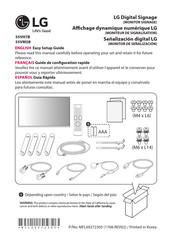 LG 55VM5B Guía Rápida