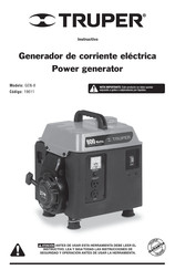 Truper GEN-8 Manual Del Usuario