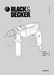 BLACK&DECKER KR520 Manual Del Usuario