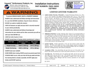 Cequent Performance Products CQT76022 Instrucciones De Instalación