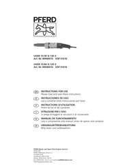 PFERD EDP 91016 Instrucciones De Uso