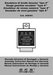 AEB 391 Manual Instrucciones De Montaje Y Garantia