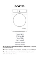 Infiniton WM-K10IN Manual De Usuario