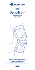 Bauerfeind GenuTrain Manual De Instrucciones