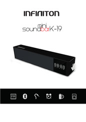 Infiniton mini soundbar K-19 Manual De Usuario