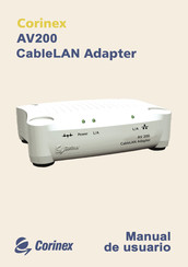 Corinex AV200 Powerline Manual De Usuario