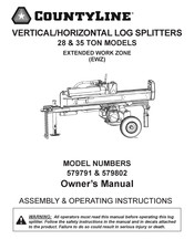 CountyLine 579791 Manual Del Propietário