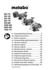 Metabo DSD 250 Manual Original