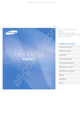 Samsung PL20 Manual Del Usuario