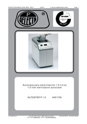 J.P. SELECTA 4001726 Manual De Instrucciones