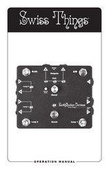 EarthQuaker Devices Swiss Things Manual De Operación