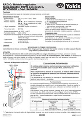 Yokis 5454454 Manual De Instrucciones