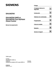 Siemens SINUMERIK Run MyRobot/Direct Control Manual De Programación