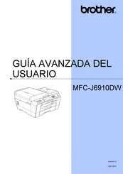 Brother MFC-J6910DW Guía Avanzada Del Usuario