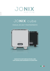 Jonix cube Manual De Uso Y Mantenimiento