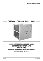 Technibel CMHGV 2140 Manual De Instalación