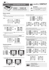 EGi audio COMPACT 10401 Guía Rápida De Uso