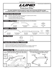 LUND Ventvisor Elite Instrucciones De Instalación