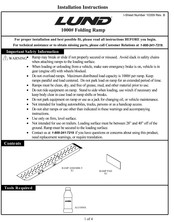 LUND 1000 Instrucciones De Instalación