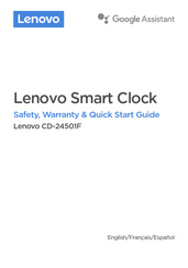 Lenovo CD-24501F Guia De Inicio Rapido