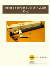 M&B DETEKTA 20Nm Manual De Instrucciones