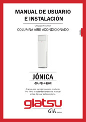 Giatsu JÓNICA GIA-FSI-48JON Manual De Usuario E Instalacion