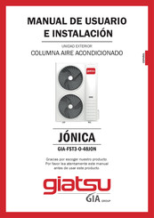 Giatsu JÓNICA GIA-FST3-O-48JON Manual De Usuario E Instalacion