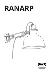 IKEA RANARP Manual De Instrucciones