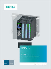 Siemens CPU 1511C-1 PN Manual De Producto