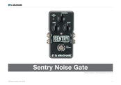 TC Electronic Sentry Noise Gate Manual Del Usuairo