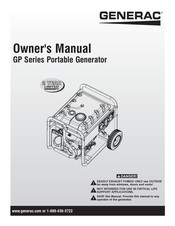 Generac GP Serie Manual De Propietario