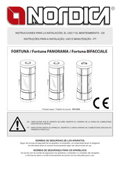 La Nordica FORTUNA Instrucciones Para La Instalación, El Uso Y El Mantenimiento