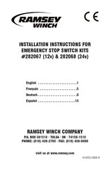 RAMSEY WINCH 282068 Instrucciones De Instalación