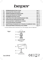 Beper BP.102 Manual De Instrucciones