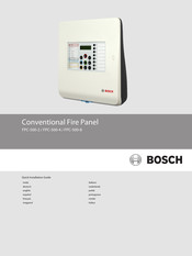 Bosch FPC-500-2 Guía De Instalación Rápida