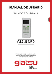 Giatsu GIA-RG52 Manual De Usuario