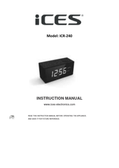 iCES ICR-240 Manual De Instrucciones