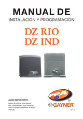 GAYNER DZ RIO Instalación Y Programación