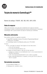 Rockwell Automation ControlLogix 1756-M2 Instrucciones De Instalación