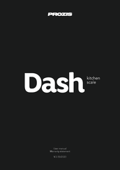 PROZIS Dash Manual Del Usuario