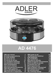 Adler europe AD 4476 Manual De Uso