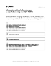 Sony SU-WL500 Información Adicional