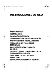 Whirlpool AKM 987/BA/01 Manual Del Usuario