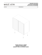 West Elm AUDREY Instrucciones De Ensamblaje