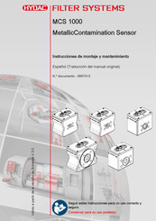 Hydac MCS 1000 Instrucciones De Montaje Y Mantenimiento