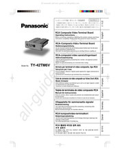 Panasonic TY-42TM6V Manual De Instrucciones