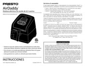 Presto AirDaddy Instrucciones